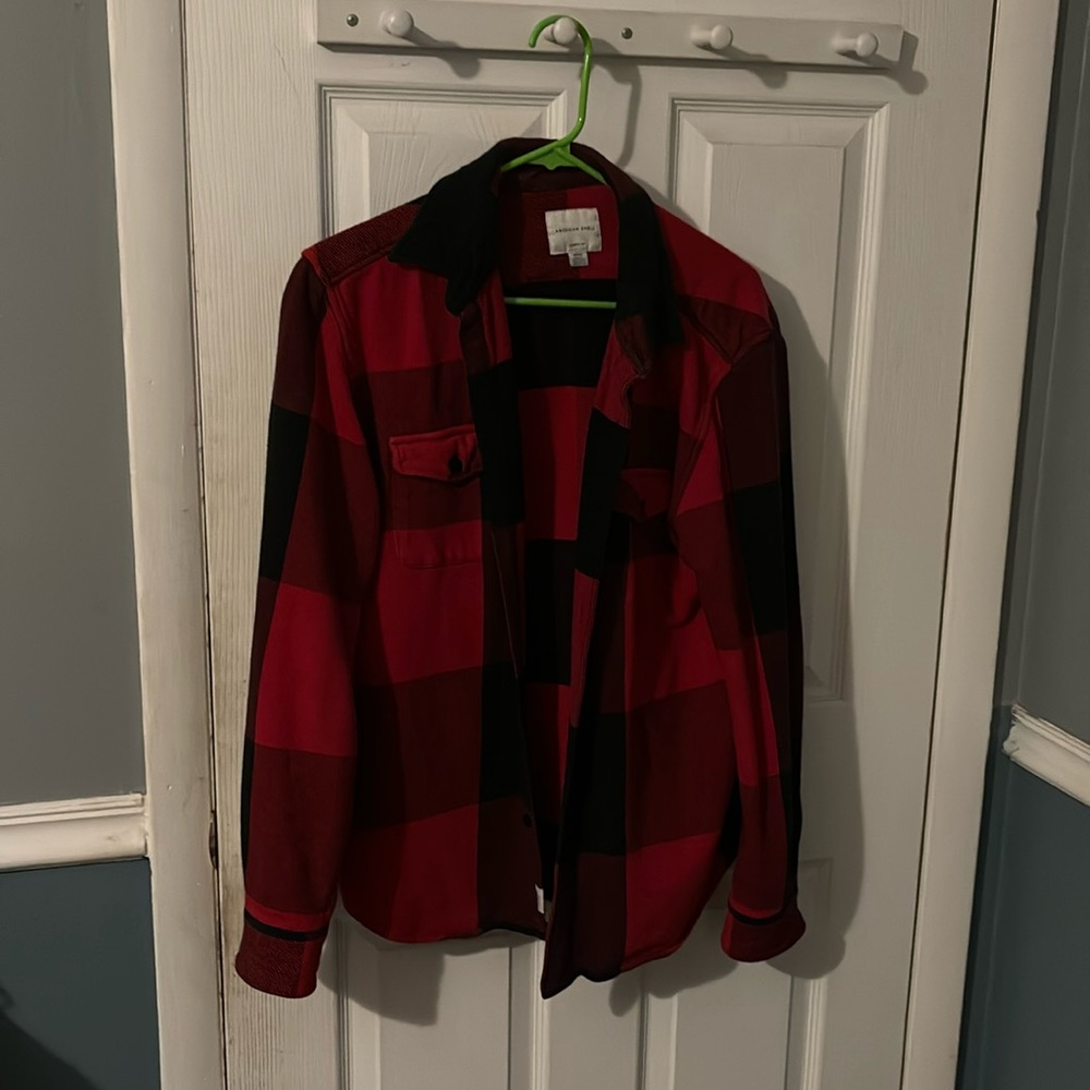 Men’s red flannel